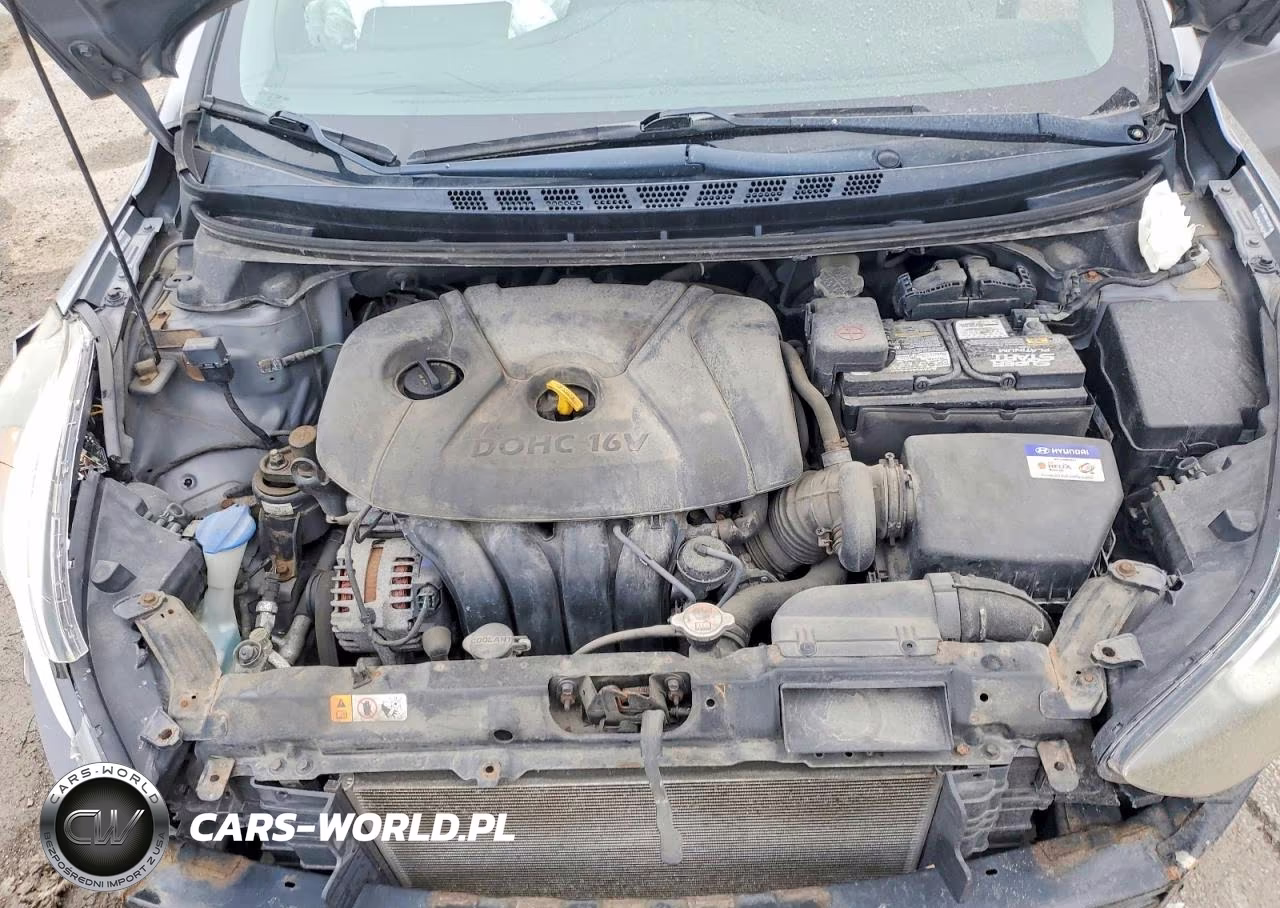 2014 Hyundai Elantra Se VIN:KMHDH4AE4EU126286 - 11