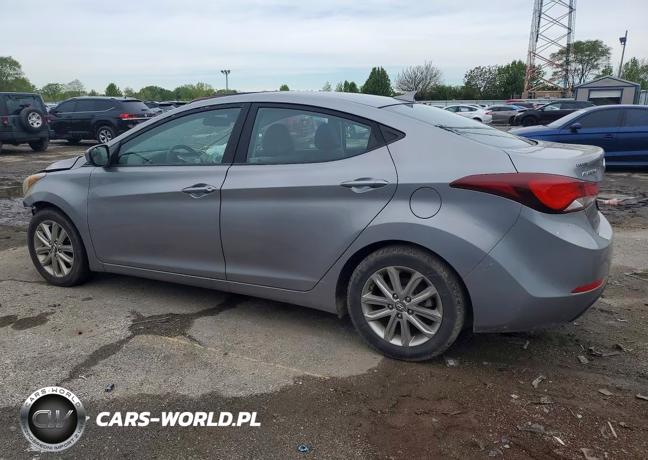 2014 Hyundai Elantra Se VIN:KMHDH4AE4EU126286 - 2