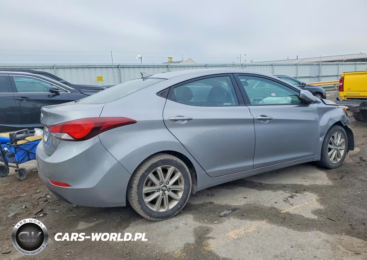 2014 Hyundai Elantra Se VIN:KMHDH4AE4EU126286 - 3
