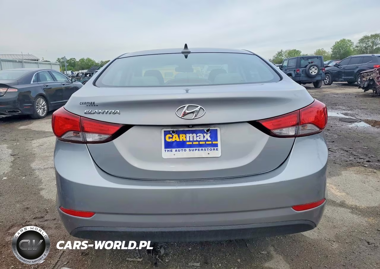 2014 Hyundai Elantra Se VIN:KMHDH4AE4EU126286 - 6