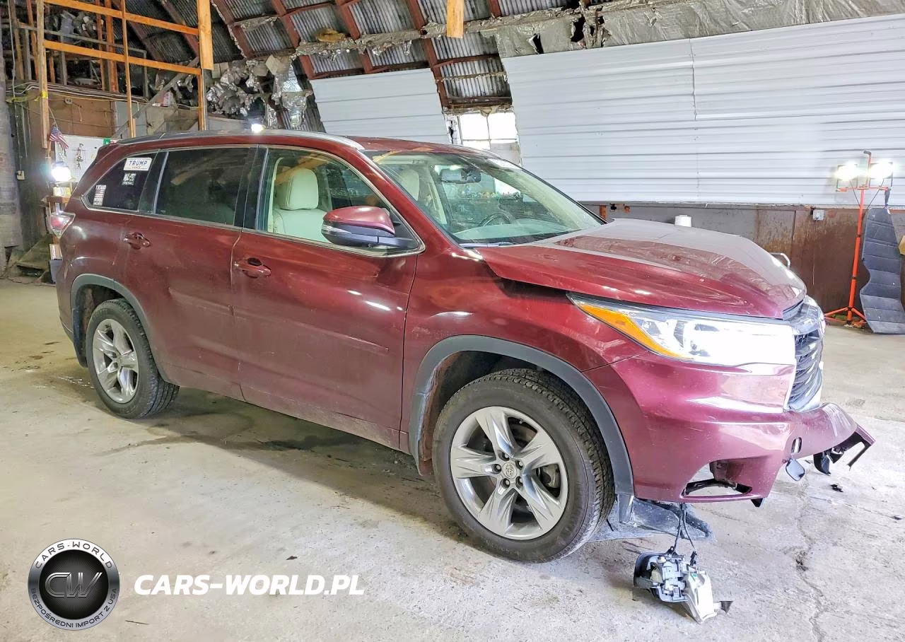 2015 Toyota Highlander Limited VIN:5TDDKRFHXFS153326 - 4
