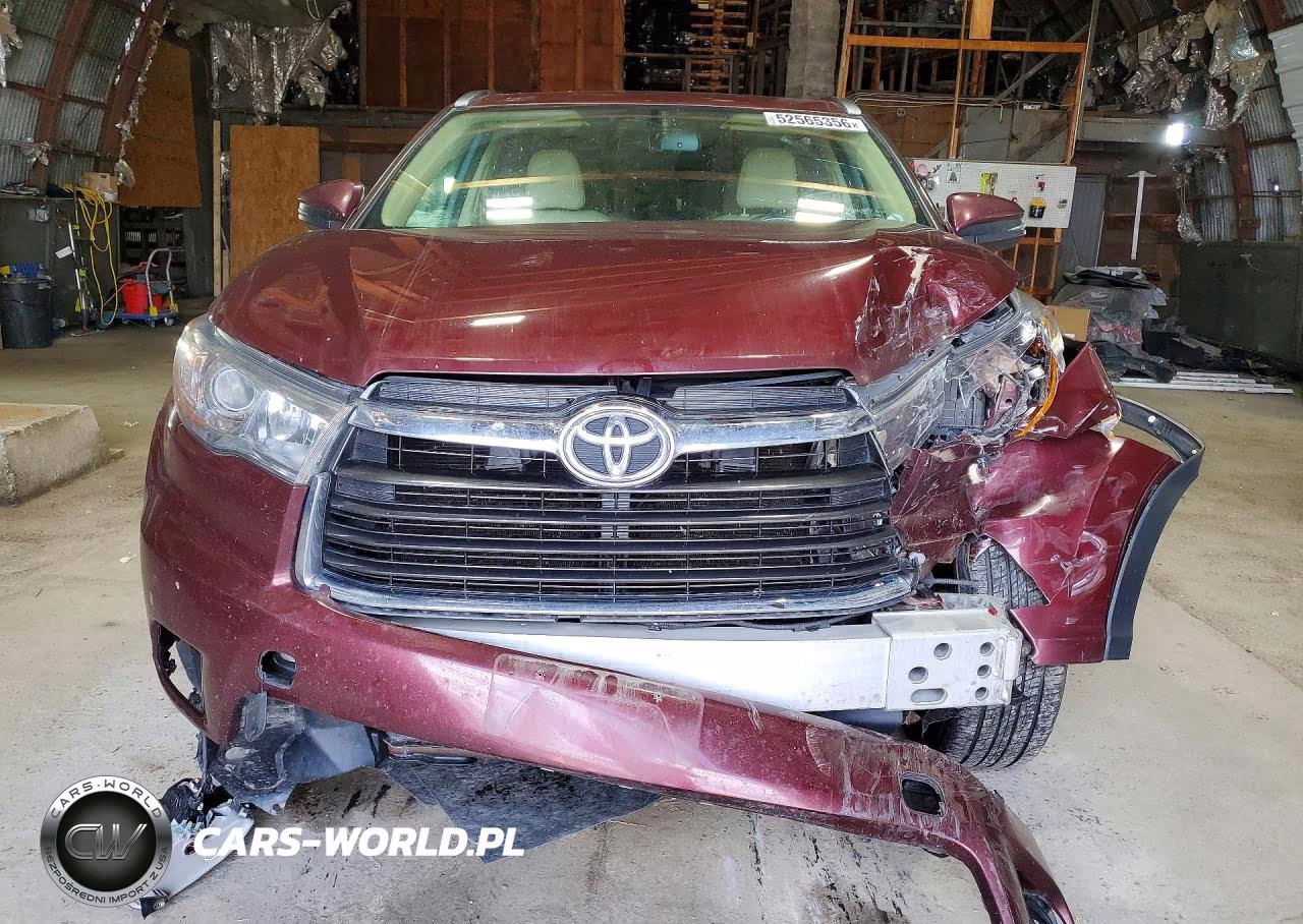 2015 Toyota Highlander Limited VIN:5TDDKRFHXFS153326 - 5
