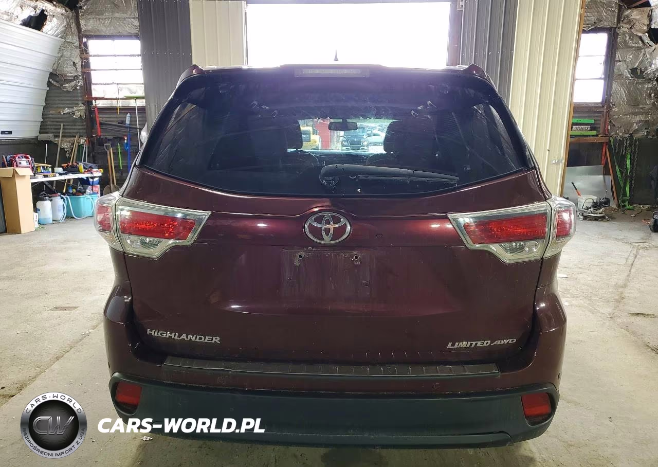 2015 Toyota Highlander Limited VIN:5TDDKRFHXFS153326 - 6