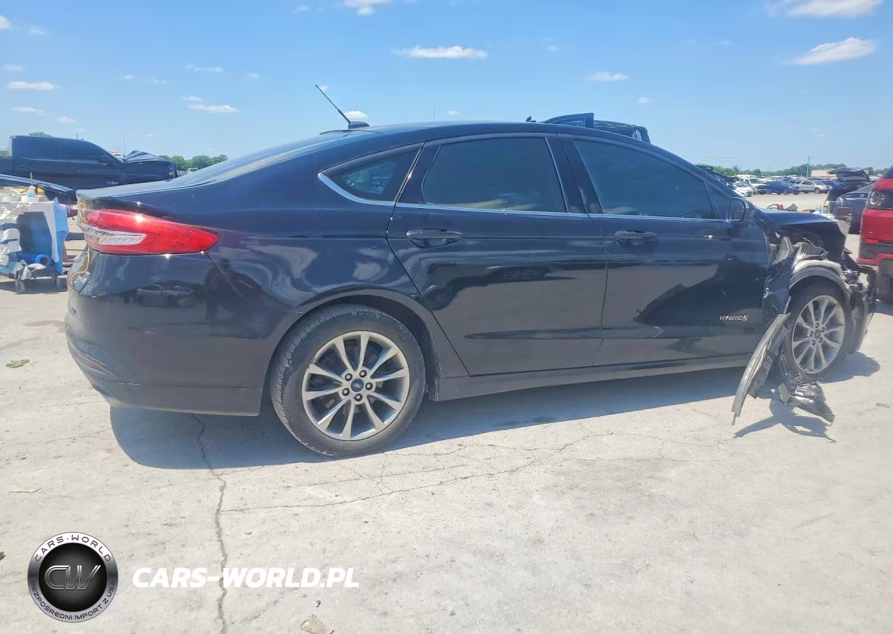 2017 Ford Fusion Se Hybrid VIN:3FA6P0LU1HR336651 - 3