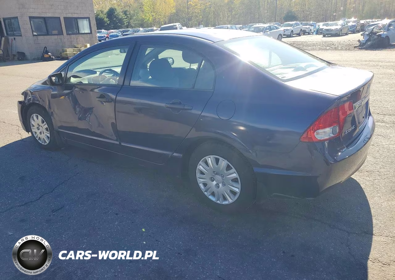 2010 Honda Civic Vp VIN:2HGFA1E35AH566055 - 2