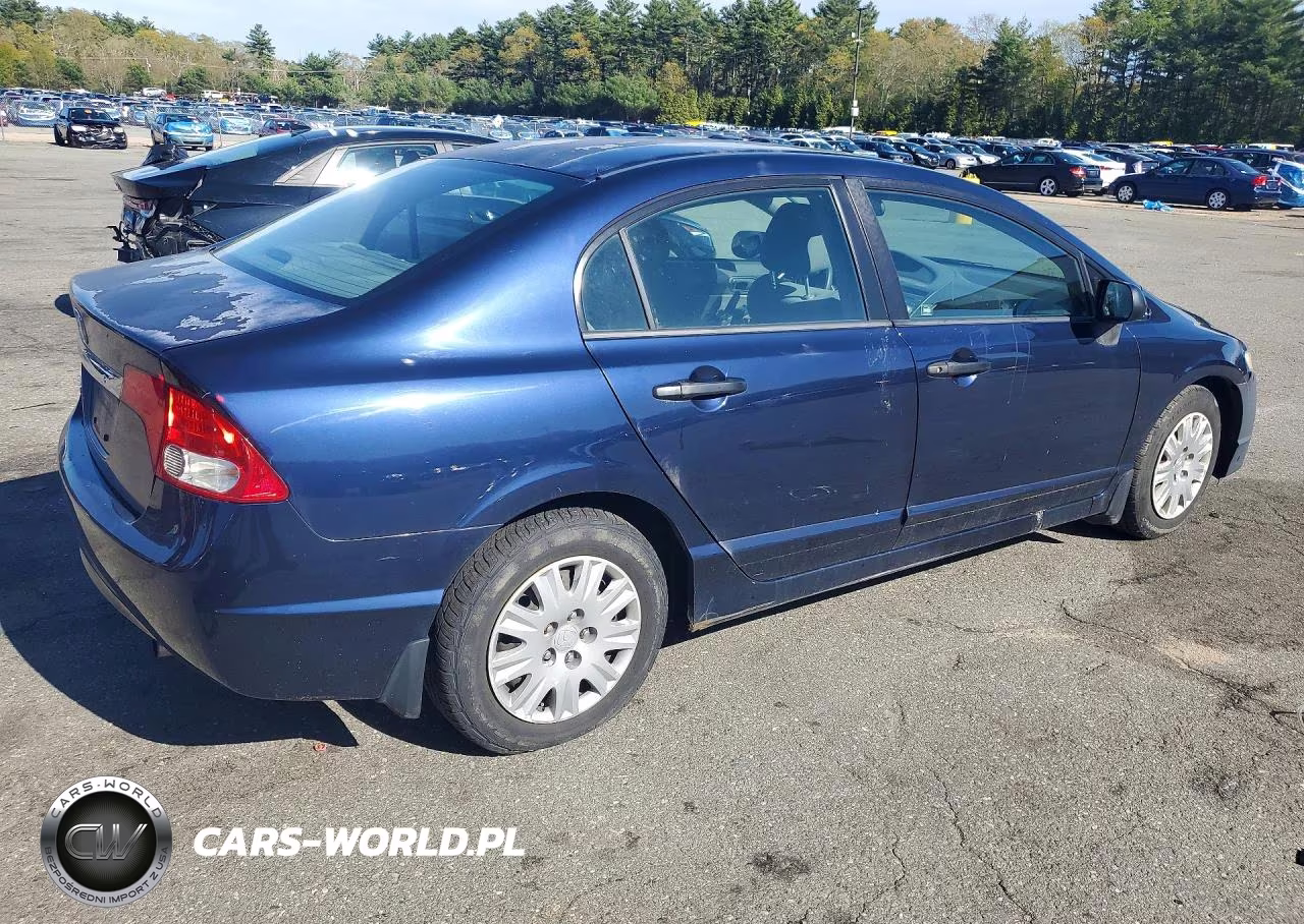 2010 Honda Civic Vp VIN:2HGFA1E35AH566055 - 3