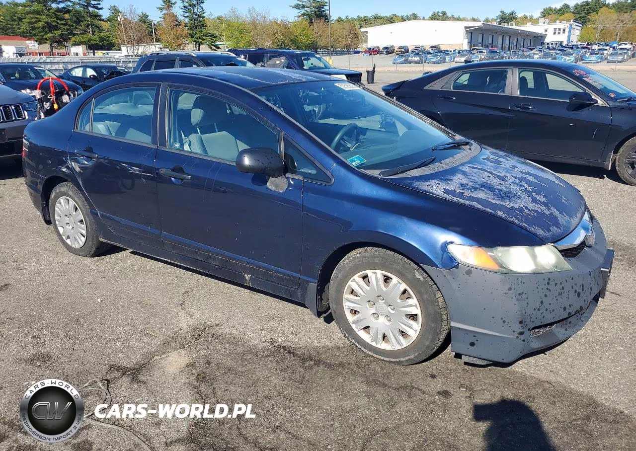 2010 Honda Civic Vp VIN:2HGFA1E35AH566055 - 4