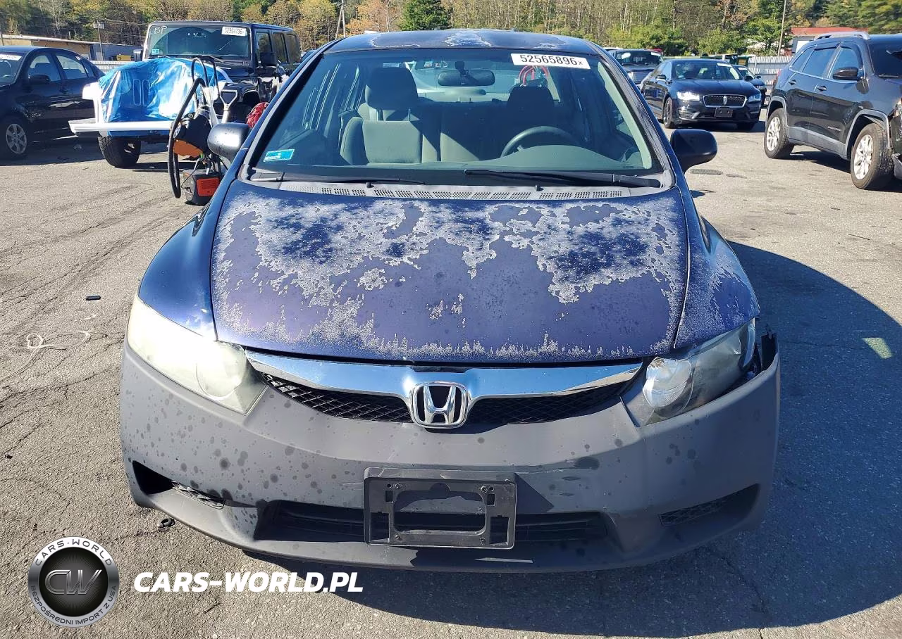 2010 Honda Civic Vp VIN:2HGFA1E35AH566055 - 5