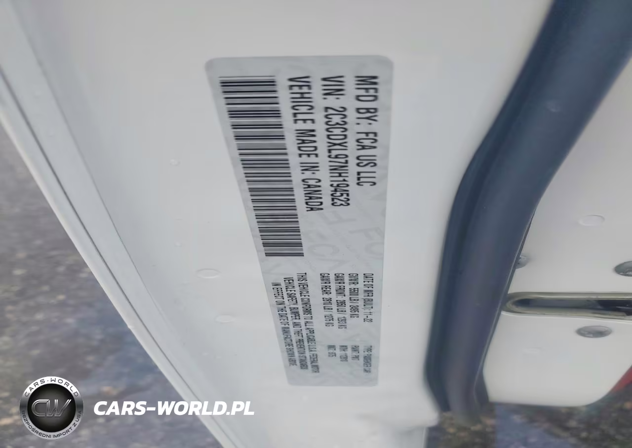 2022 Dodge Charger Srt Hellcat VIN:2C3CDXL97NH194523 - 12