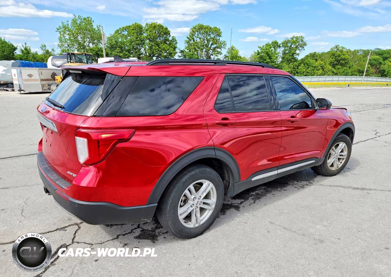 2021 Ford Explorer Xlt VIN:1FMSK8DH0MGA30741 - 3