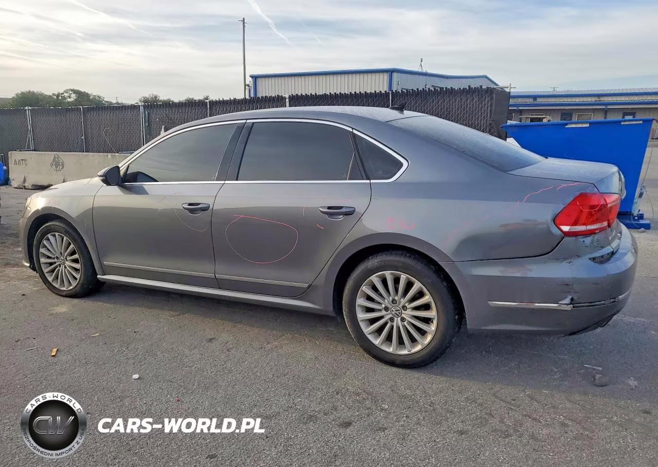 2016 Volkswagen Passat Se VIN:1VWBT7A35GC013169 - 2