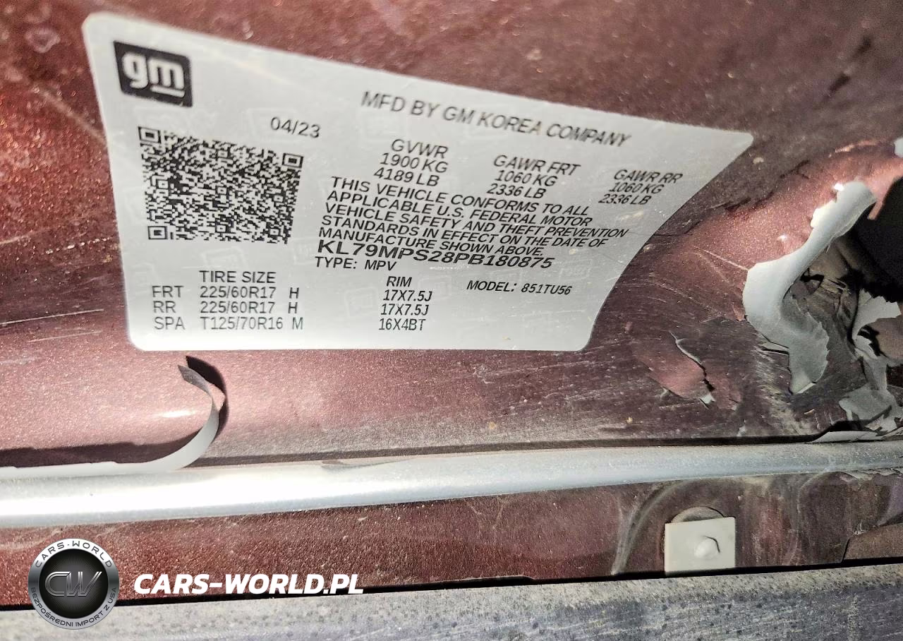 2023 Chevrolet Trailblazer Lt VIN:KL79MPS28PB180875 - 14