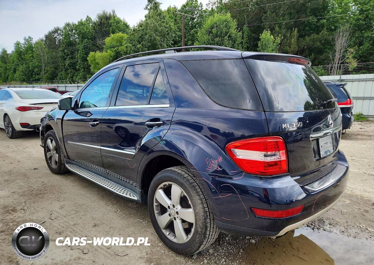2011 Mercedes-Benz Ml 350 4Matic VIN:4JGBB8GB8BA710037 - 2