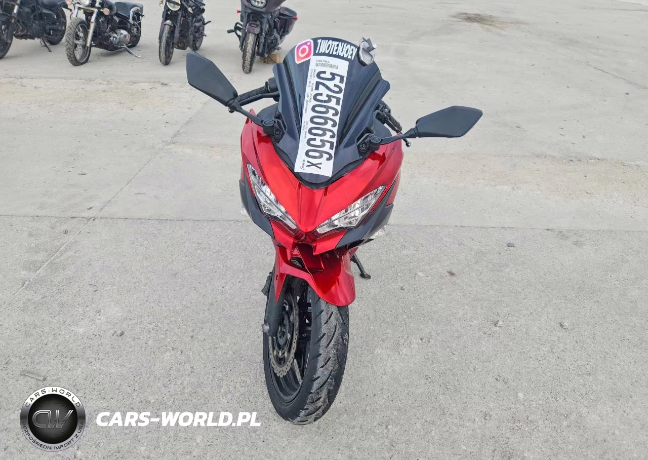 2021 Kawasaki Ex400 VIN:JKAEXKG11MDAC9350 - 2