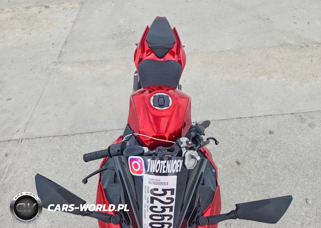 2021 Kawasaki Ex400 VIN:JKAEXKG11MDAC9350 - 5