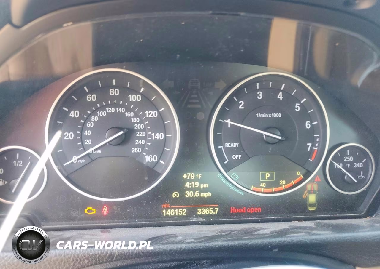 2013 BMW 328 I Sulev VIN:WBA3C1G5XDNR44132 - 9