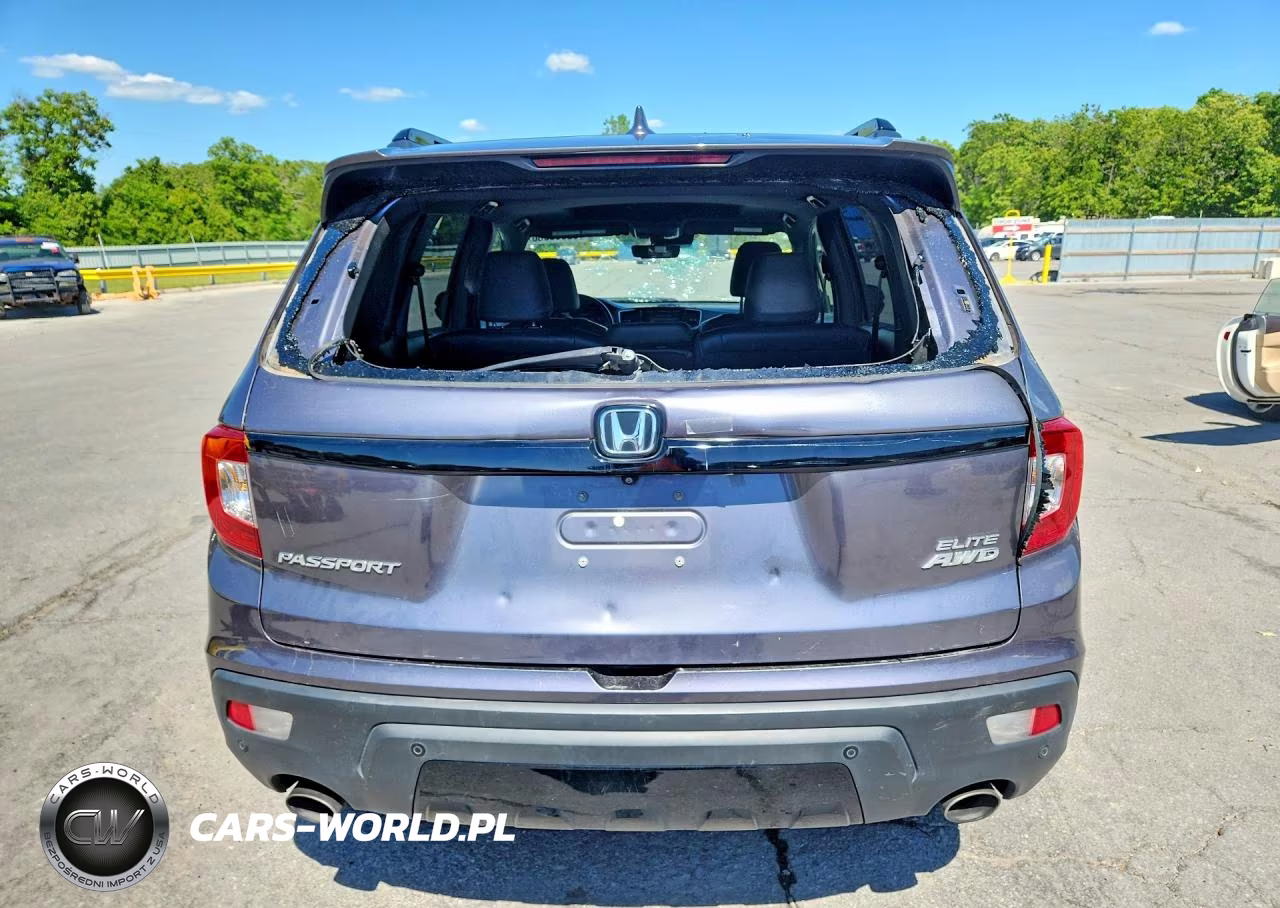 2021 Honda Passport Elite VIN:5FNYF8H02MB022576 - 6