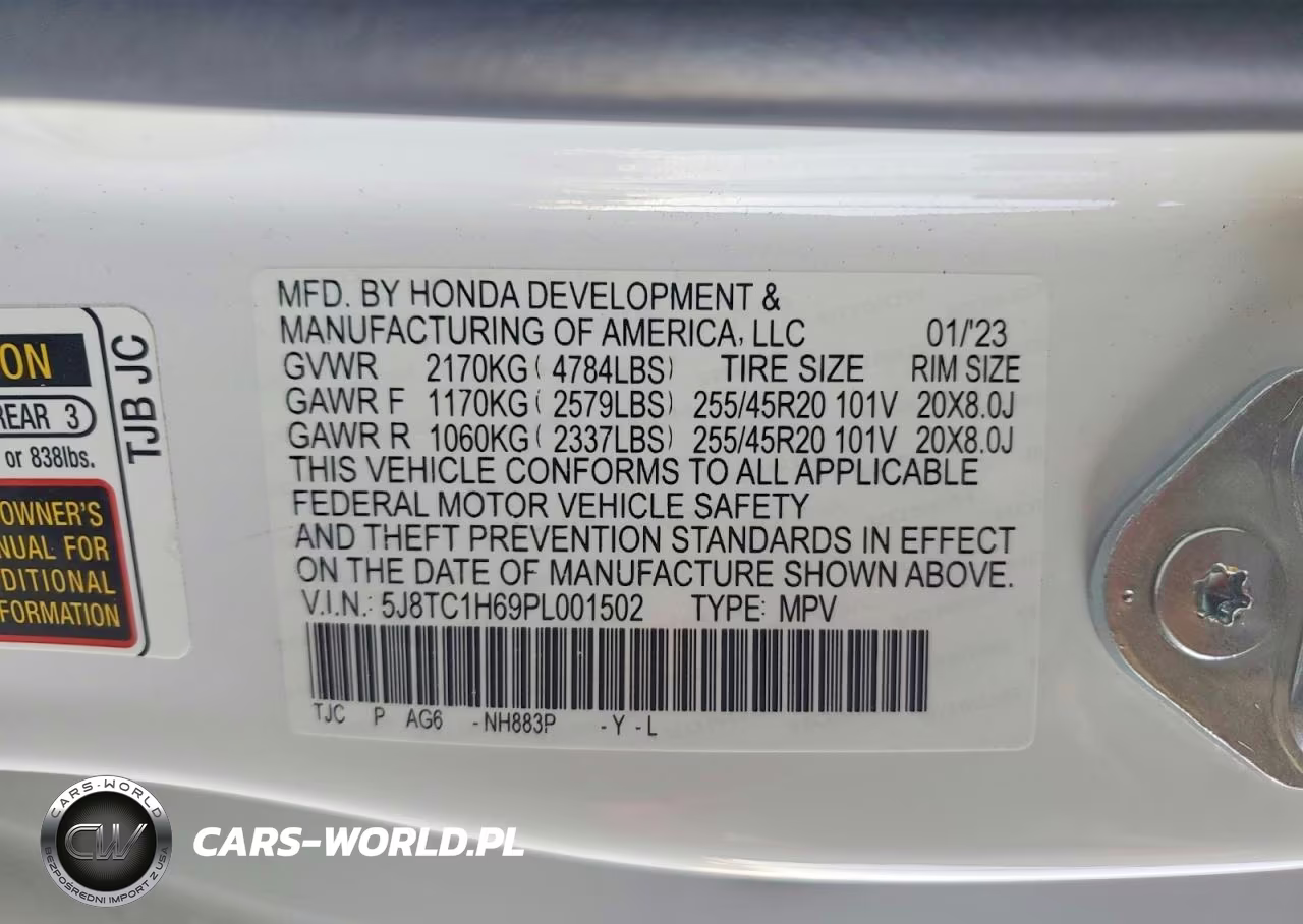 2023 Acura Rdx A-Spec VIN:5J8TC1H69PL001502 - 12