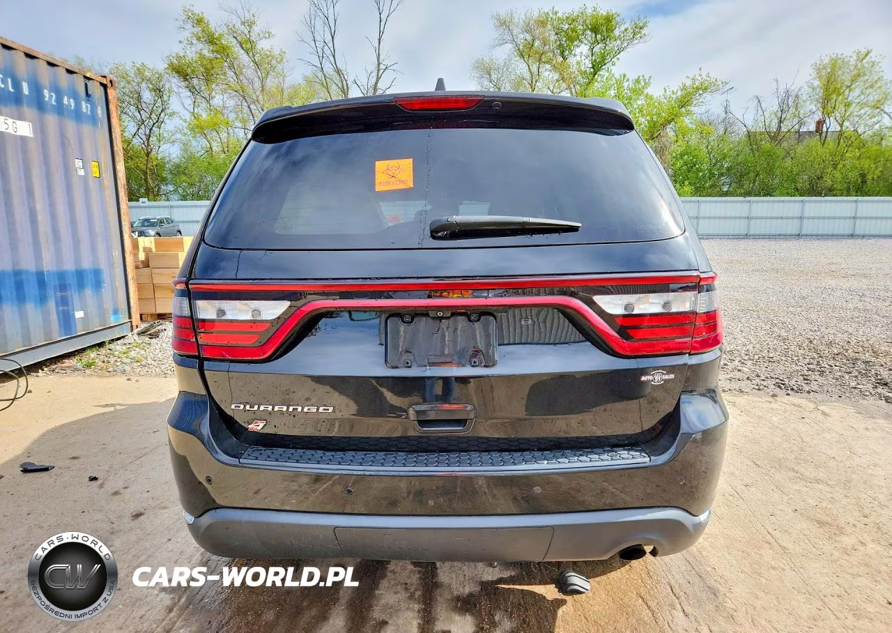 2018 Dodge Durango Sxt VIN:1C4RDJAGXJC187647 - 6