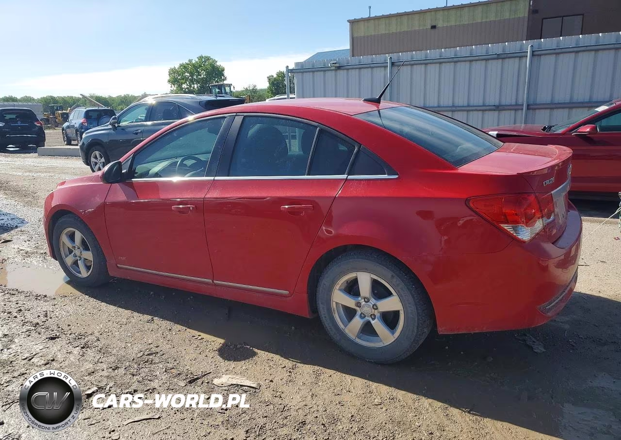 2013 Chevrolet Cruze Lt VIN:1G1PC5SB9D7212466 - 2
