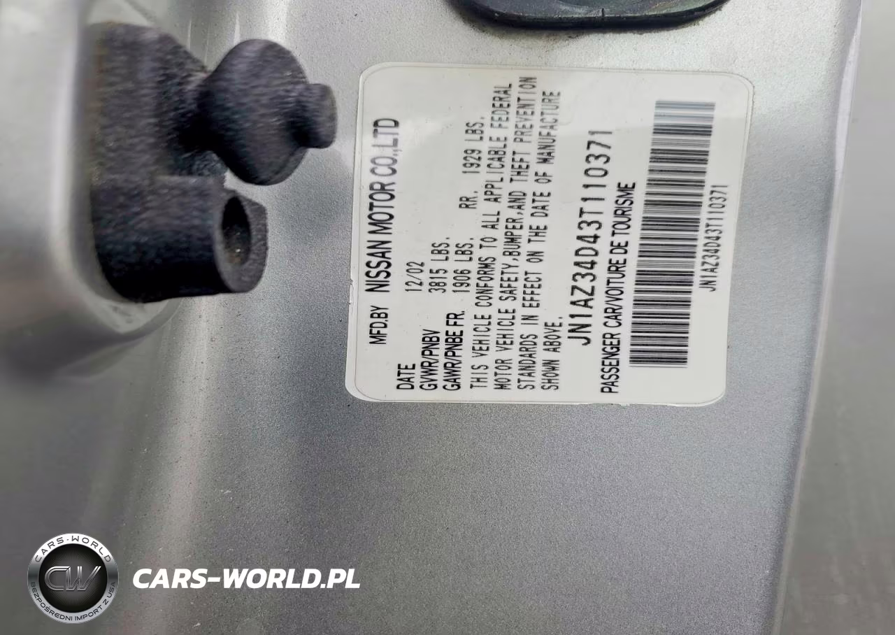 2003 Nissan 350Z Coupe VIN:JN1AZ34D43T110371 - 12