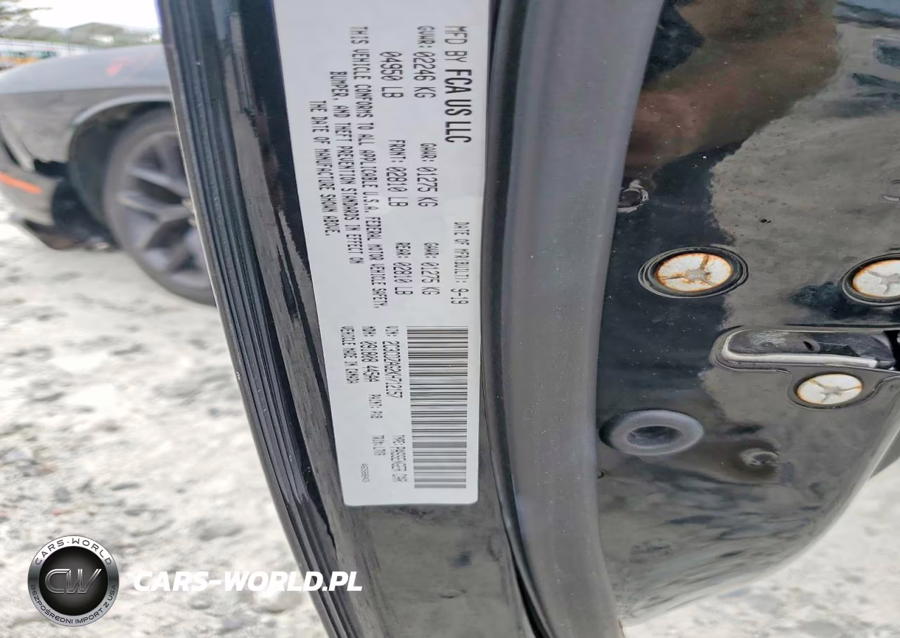 2019 Dodge Challenger Sxt VIN:2C3CDZAG2KH712157 - 12