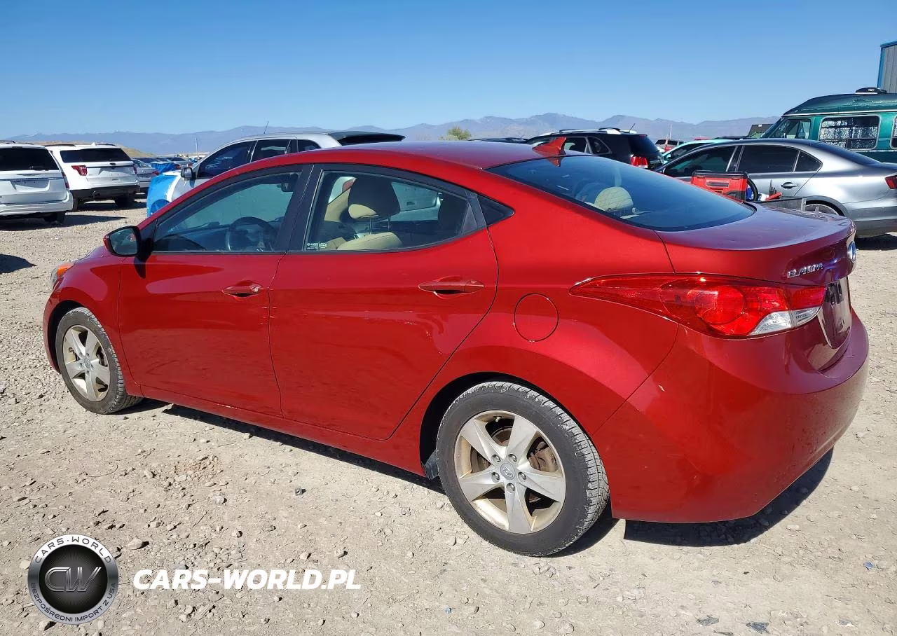 2011 Hyundai Elantra Gls VIN:KMHDH4AEXBU089840 - 2