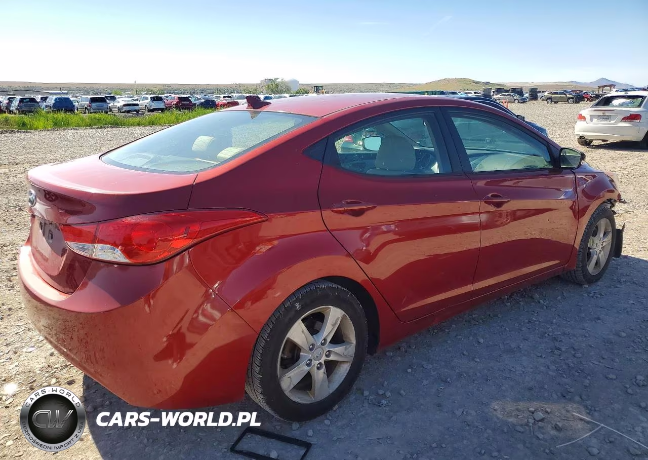 2011 Hyundai Elantra Gls VIN:KMHDH4AEXBU089840 - 3