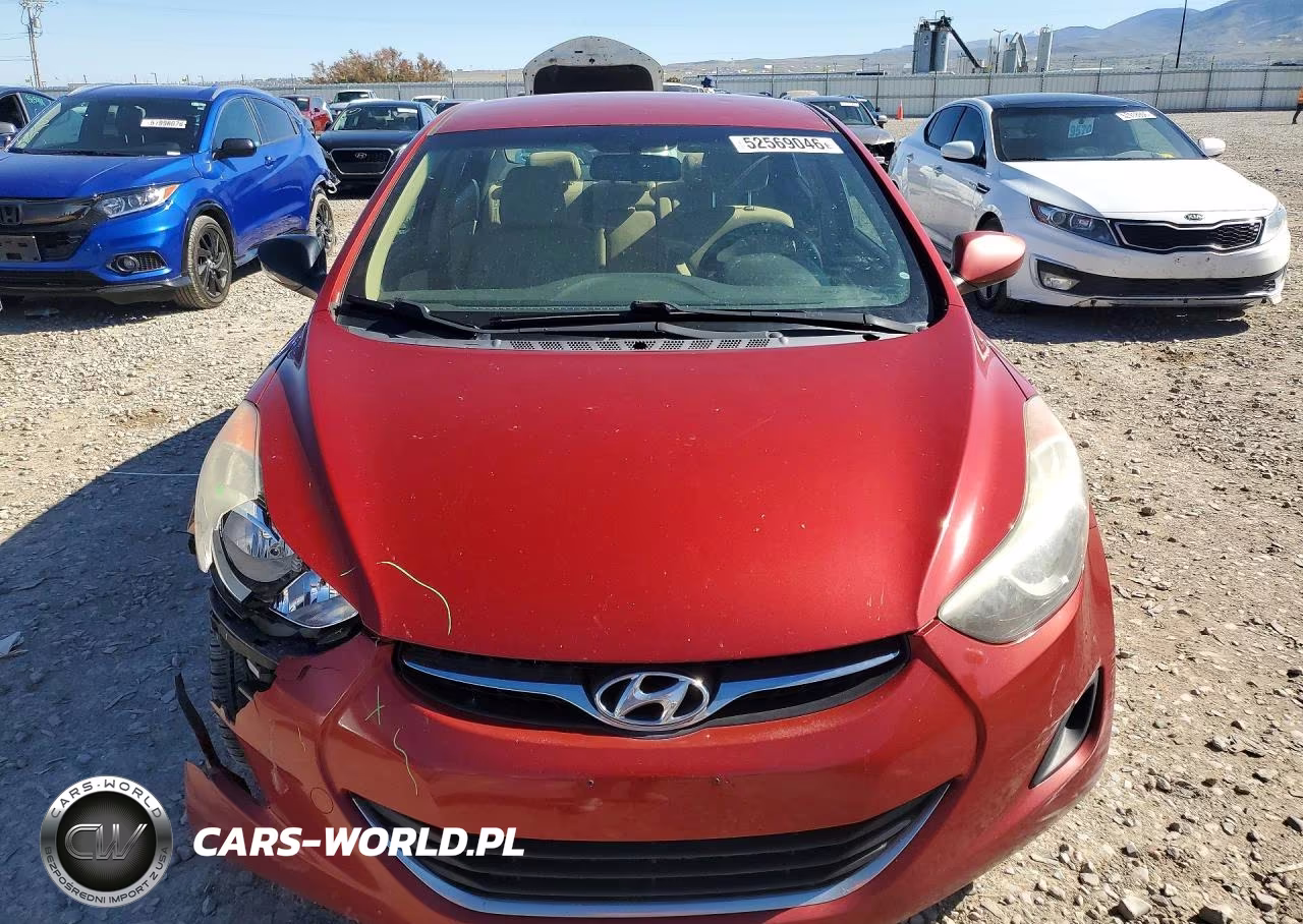 2011 Hyundai Elantra Gls VIN:KMHDH4AEXBU089840 - 5