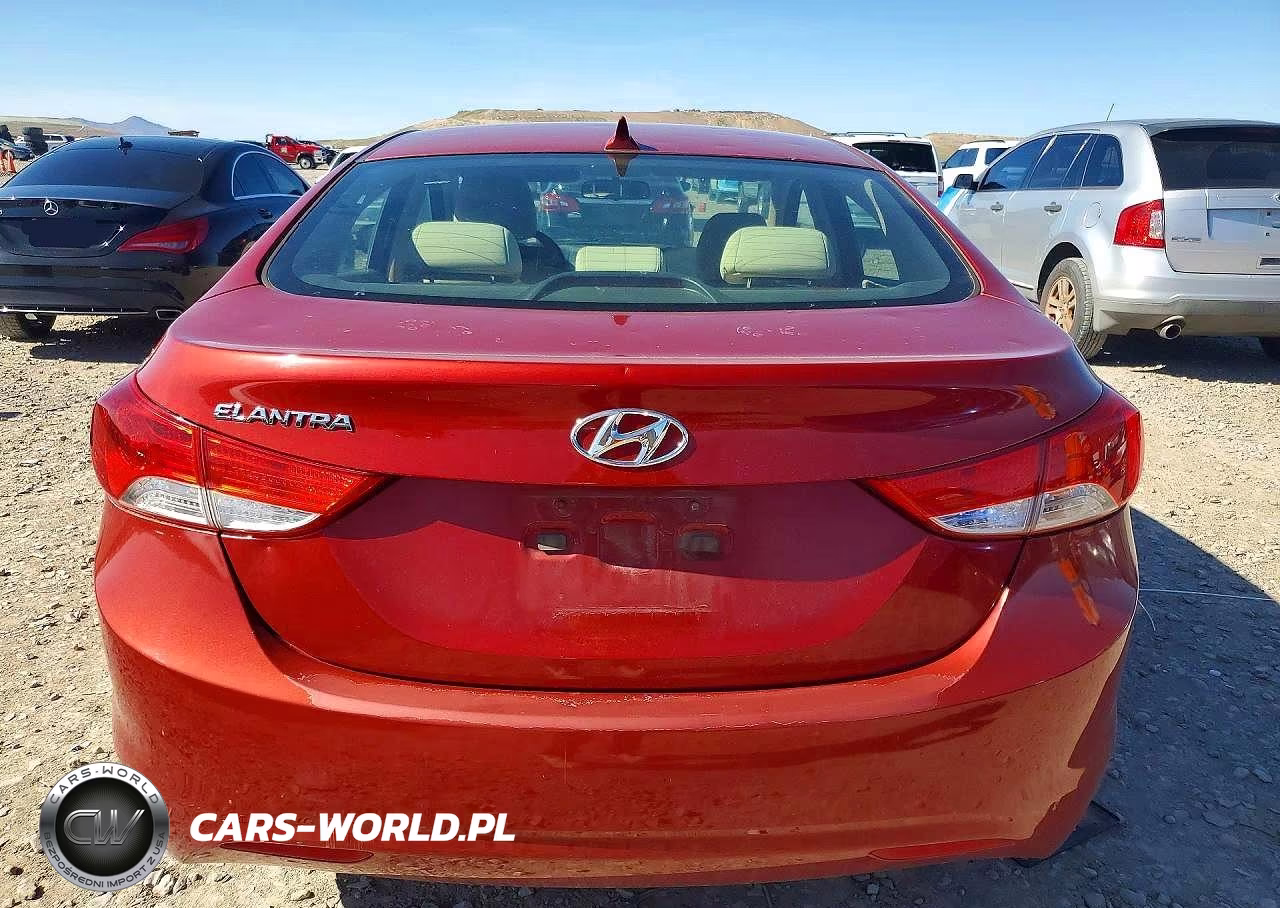2011 Hyundai Elantra Gls VIN:KMHDH4AEXBU089840 - 6
