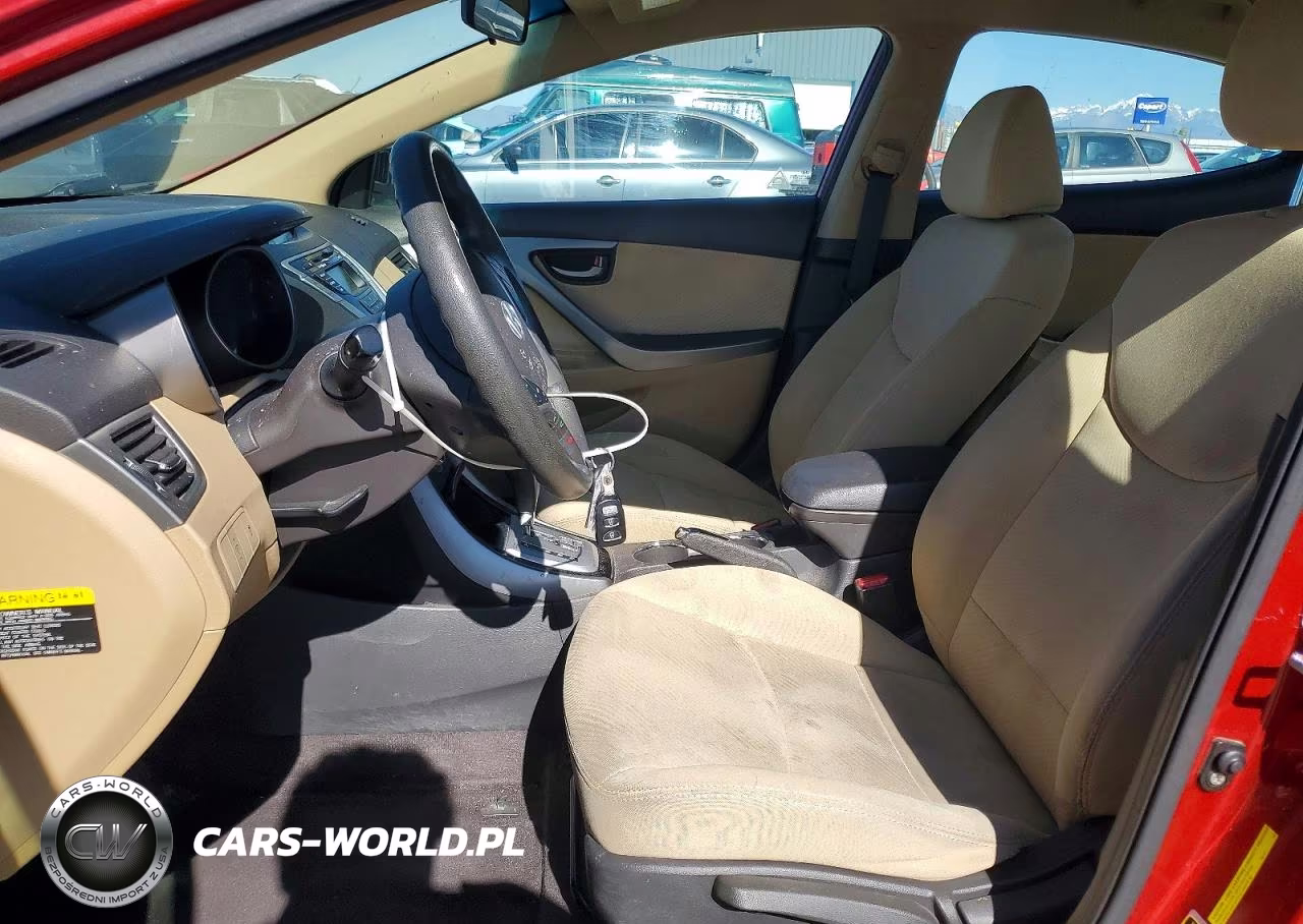 2011 Hyundai Elantra Gls VIN:KMHDH4AEXBU089840 - 7