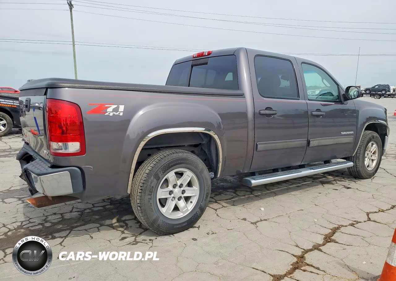 2010 GMC Sierra K1500 Sle VIN:3GTRKVE33AG160159 - 3