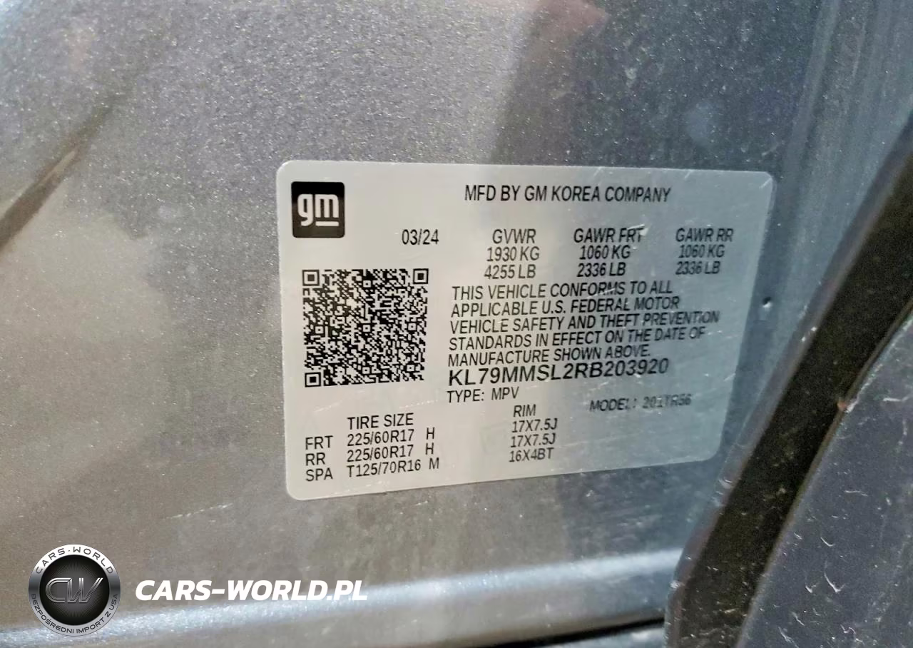 2024 Chevrolet Trailblazer Ls VIN:KL79MMSL2RB203920 - 13
