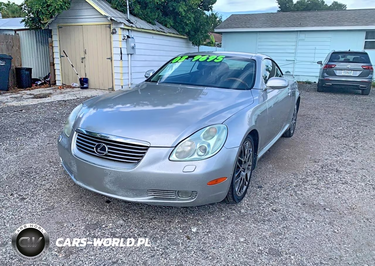 2003 Lexus Sc 430 VIN:JTHFN48Y630047968 - 2