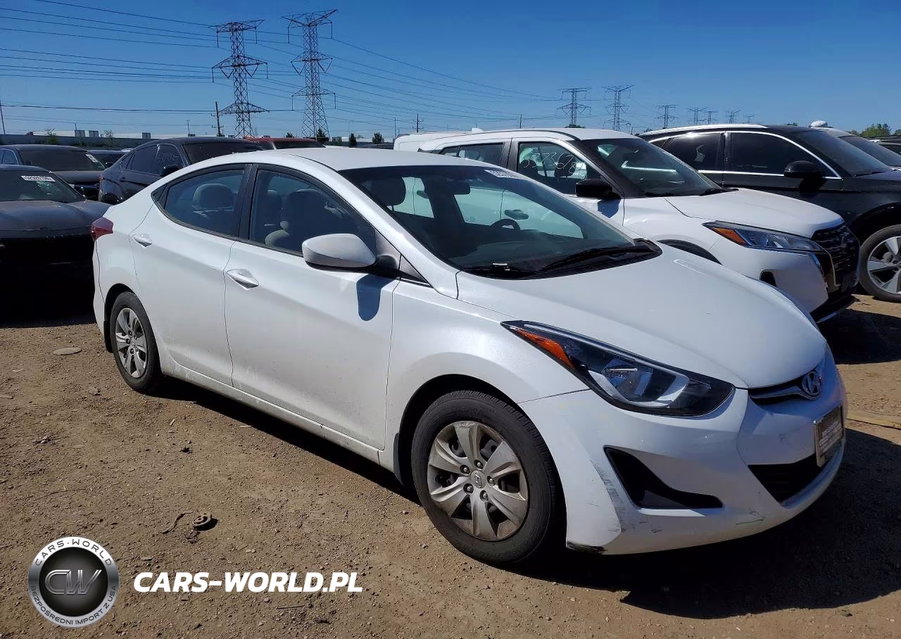 2016 Hyundai Elantra Se VIN:5NPDH4AE3GH789415 - 4