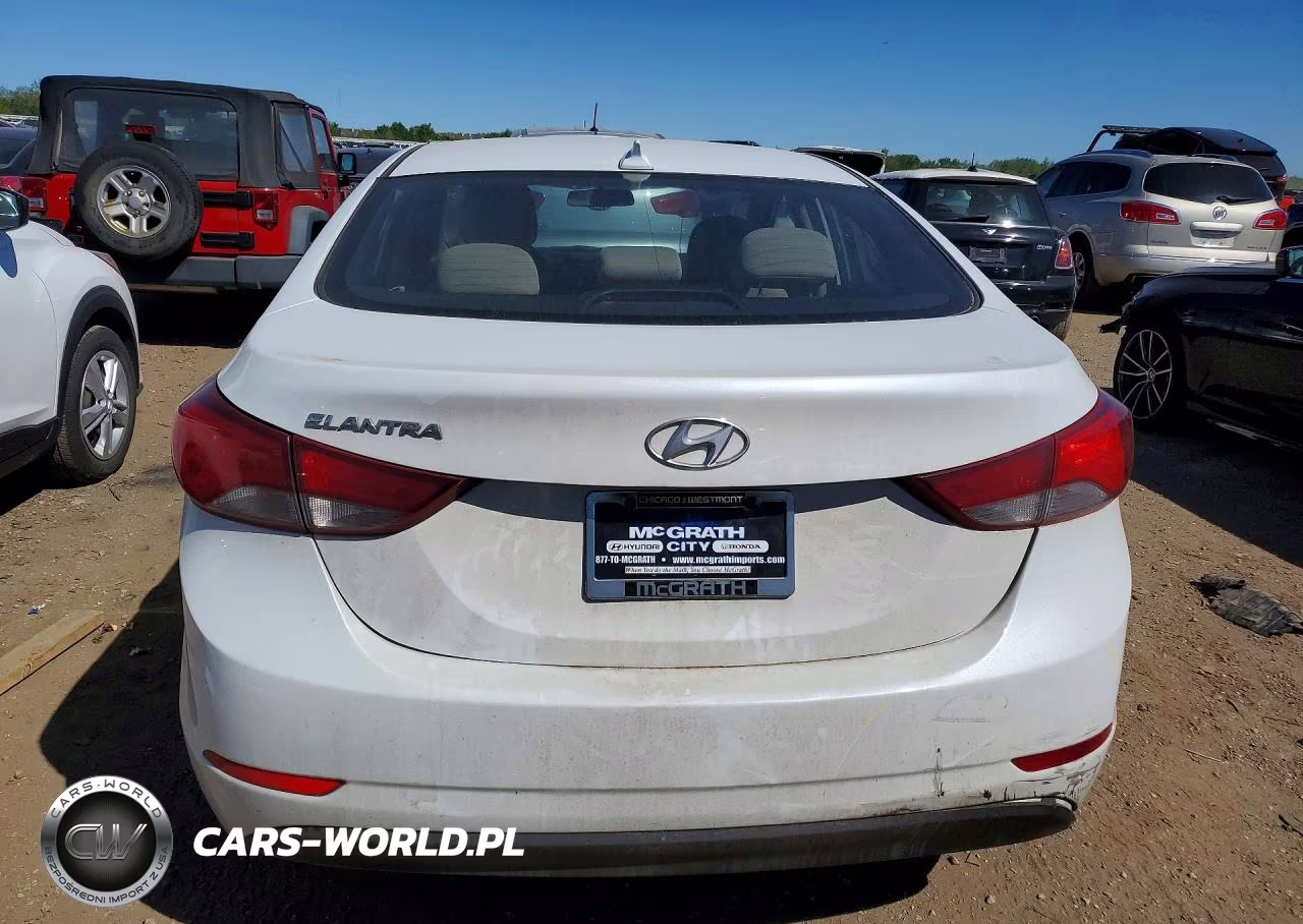 2016 Hyundai Elantra Se VIN:5NPDH4AE3GH789415 - 6