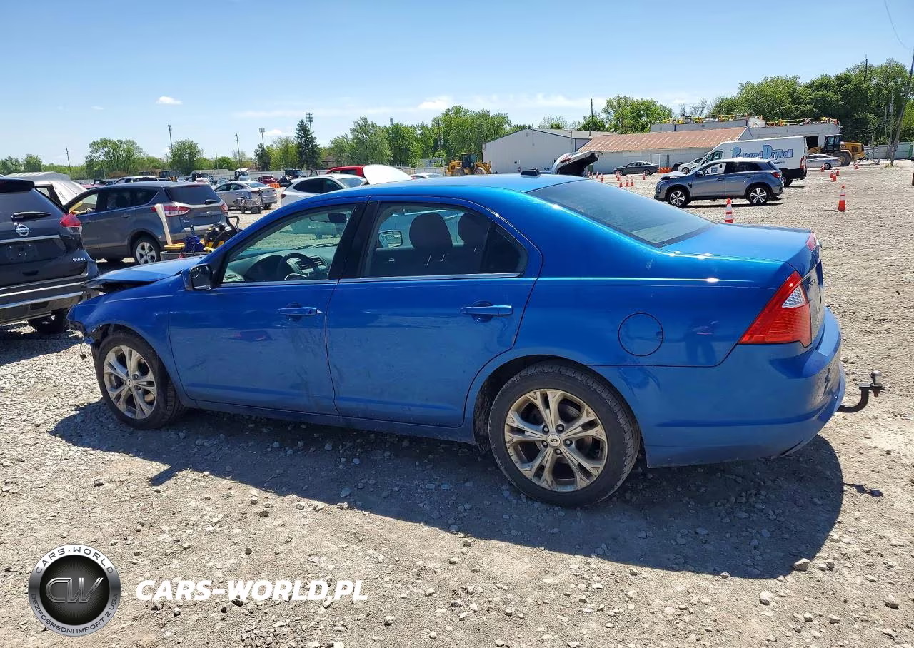 2012 Ford Fusion Se VIN:3FAHP0HA1CR114322 - 2
