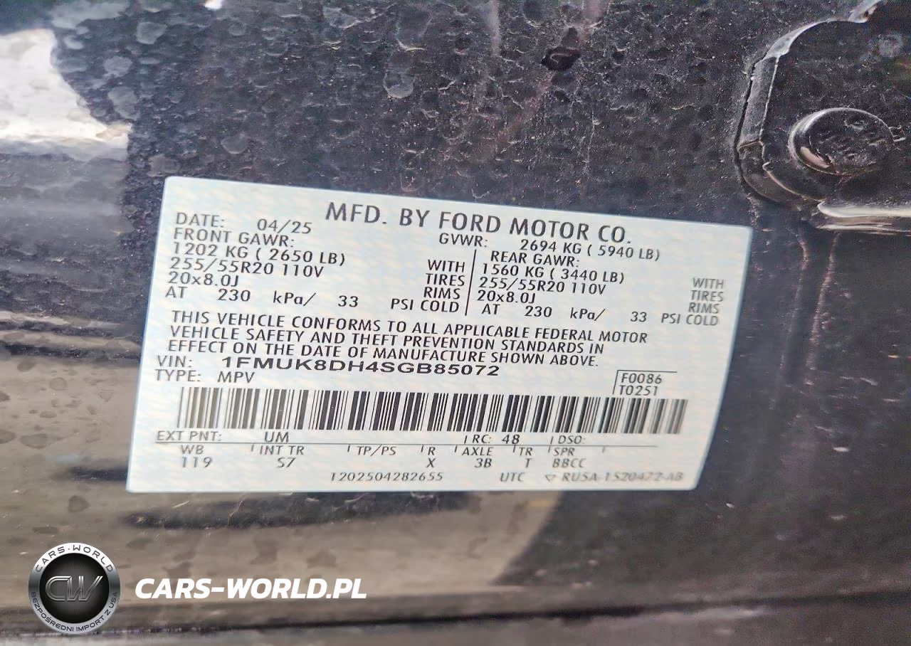 2025 Ford Explorer Active VIN:1FMUK8DH4SGB85072 - 13