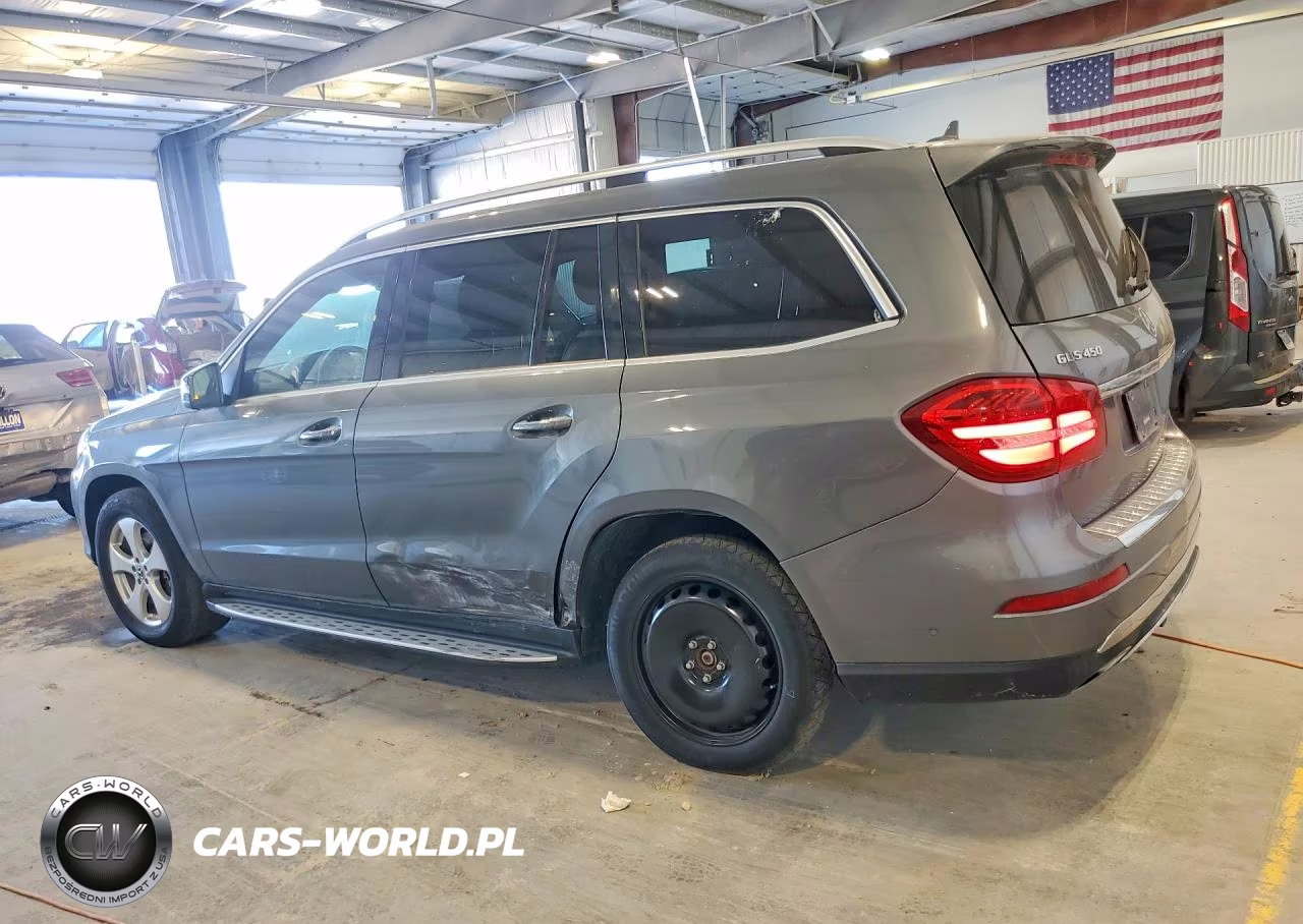 2017 Mercedes-Benz Gls 450 4Matic VIN:4JGDF6EE8HA913954 - 2