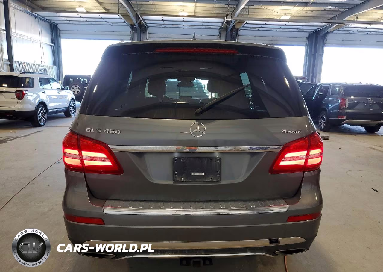 2017 Mercedes-Benz Gls 450 4Matic VIN:4JGDF6EE8HA913954 - 6
