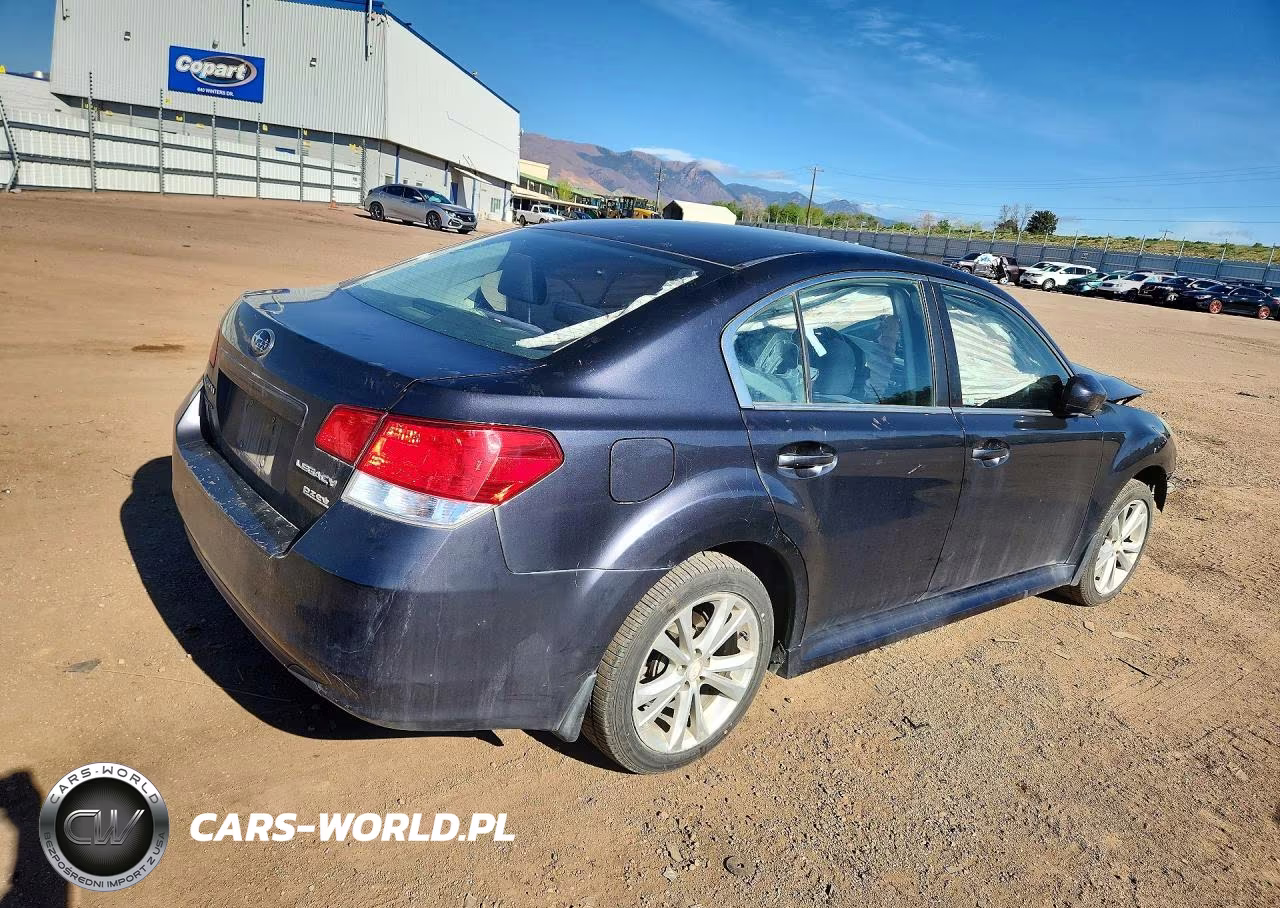 2013 Subaru Legacy 2.5I Premium VIN:4S3BMBC61D3029309 - 3