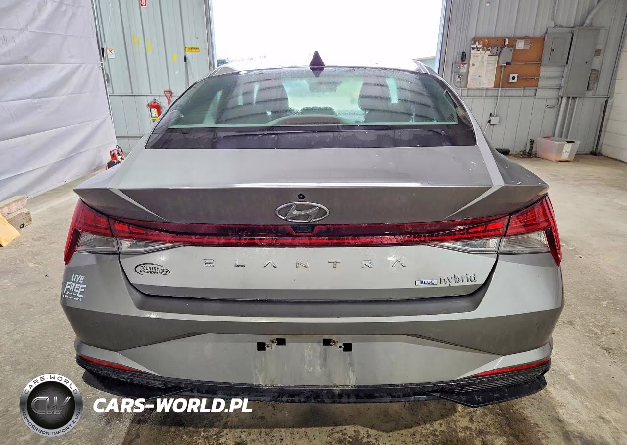 2023 Hyundai Elantra Blue VIN:KMHLM4AJ6PU040033 - 6