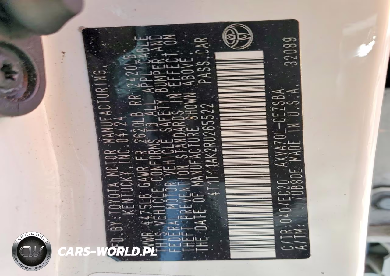 2024 Toyota Camry Se Nightshade VIN:4T1T11AK2RU265522 - 13