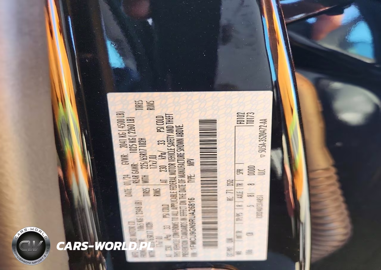 2024 Ford Escape Active VIN:1FMCU9GN9RUA26816 - 13