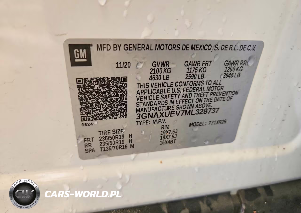 2021 Chevrolet Equinox Lt VIN:3GNAXUEV7ML328737 - 13