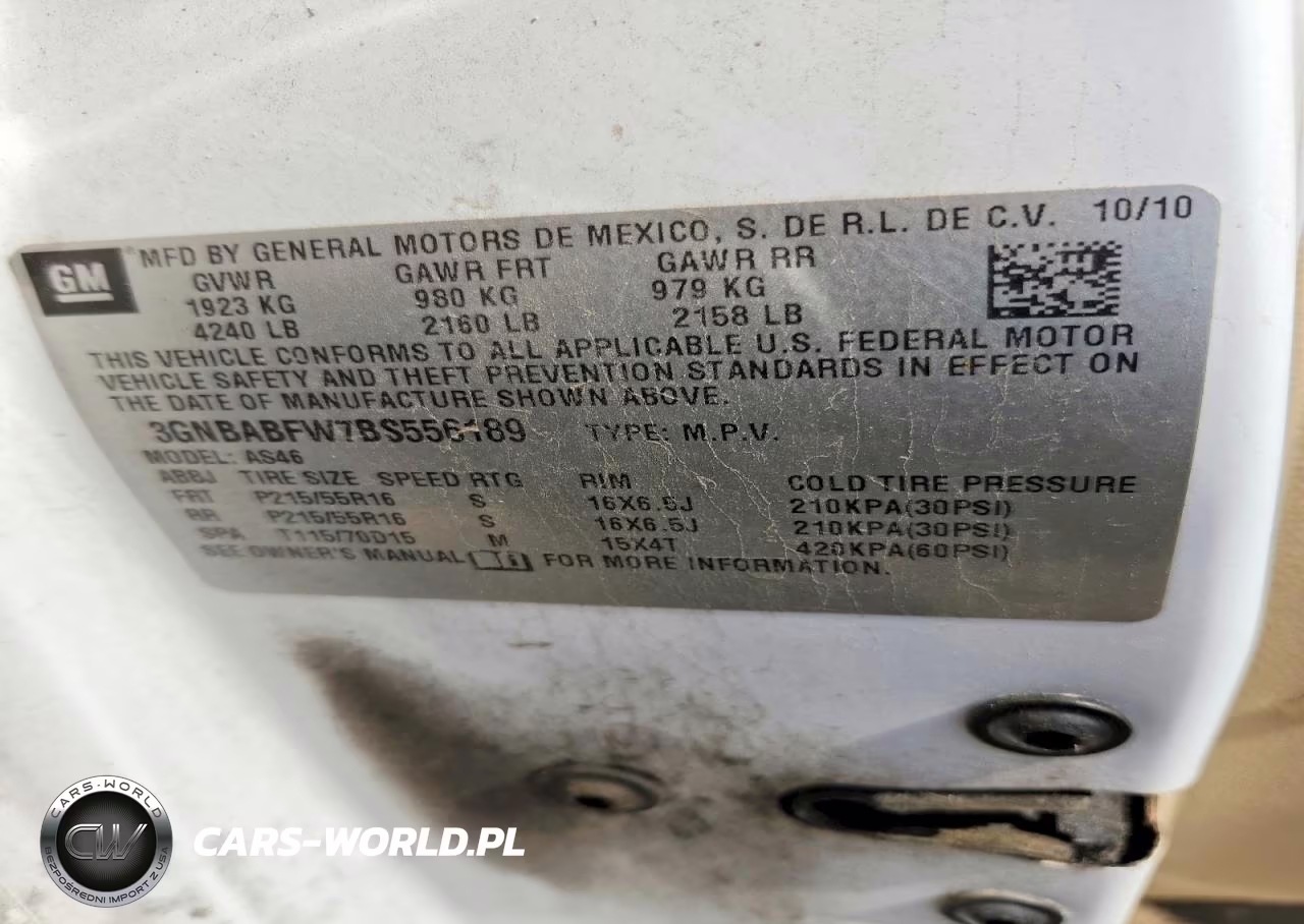 2007 Chevrolet Hhr Lt VIN:3GNDA33P67S575075 - 13
