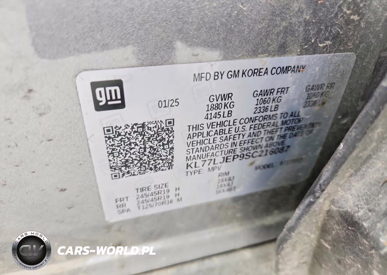2025 Chevrolet Trax 2Rs VIN:KL77LJEP9SC216087 - 13