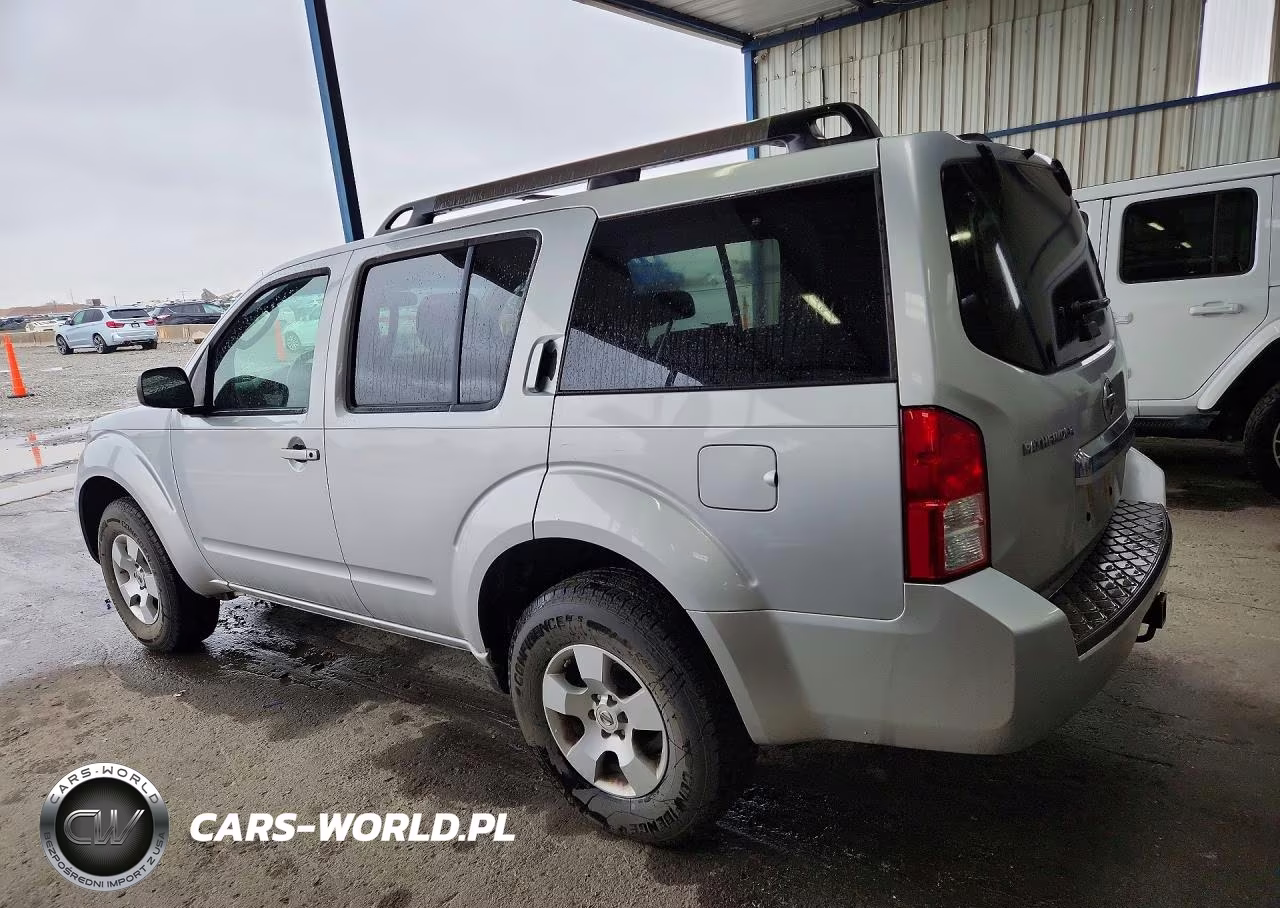 2008 Nissan Pathfinder S VIN:5N1AR18BX8C654032 - 2