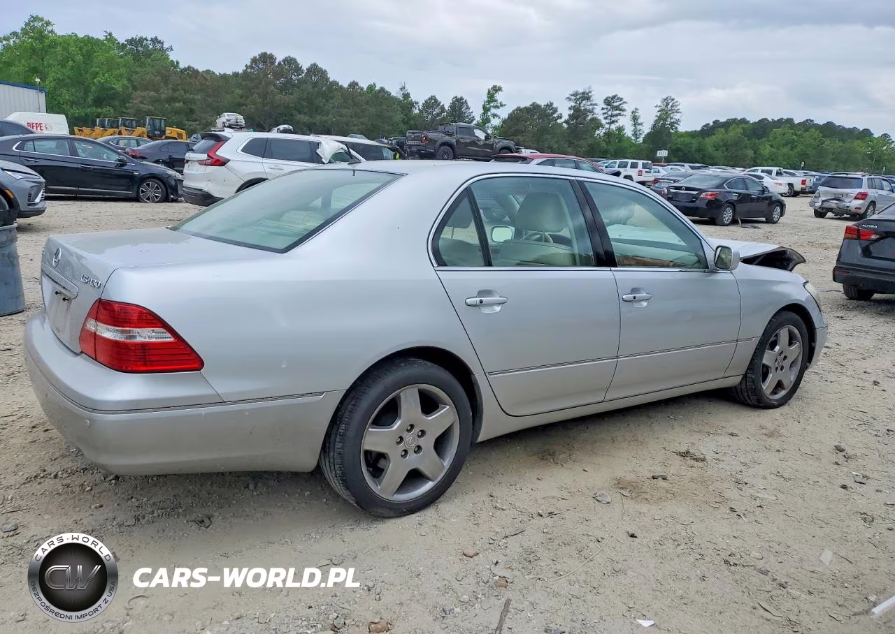 2005 Lexus Ls 430 VIN:JTHBN36F555007512 - 3