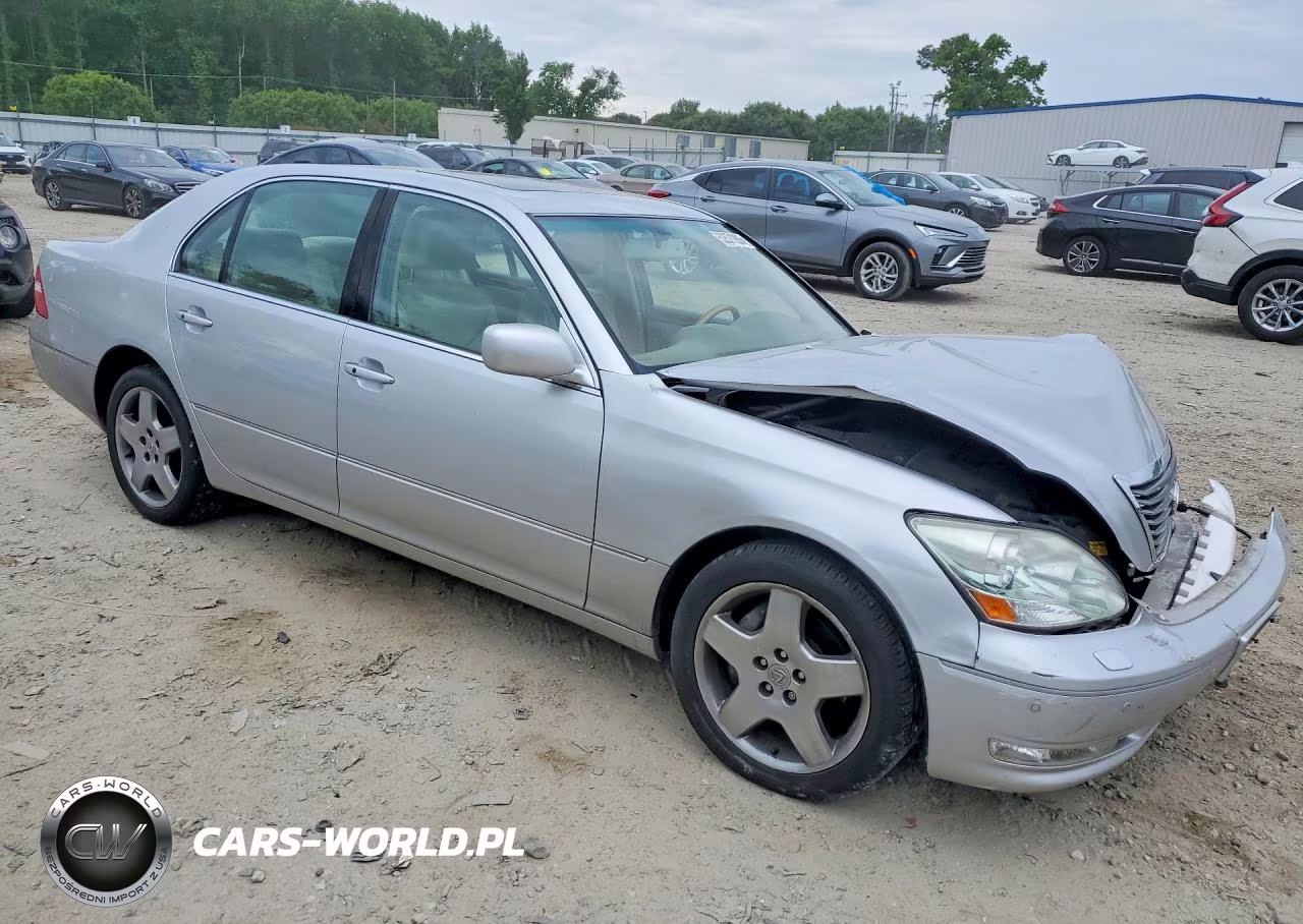 2005 Lexus Ls 430 VIN:JTHBN36F555007512 - 4